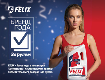 Изображение для записи FELIX - бренд года! 