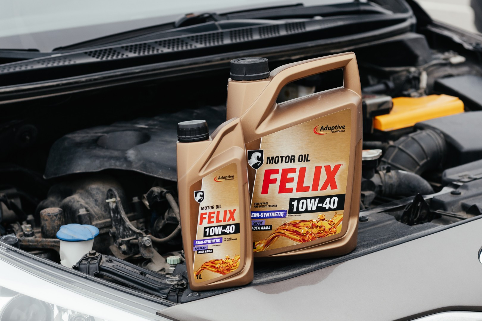 Изображение Моторное масло FELIX 10W-40 ACEA A3/B4, API SN/CF №2