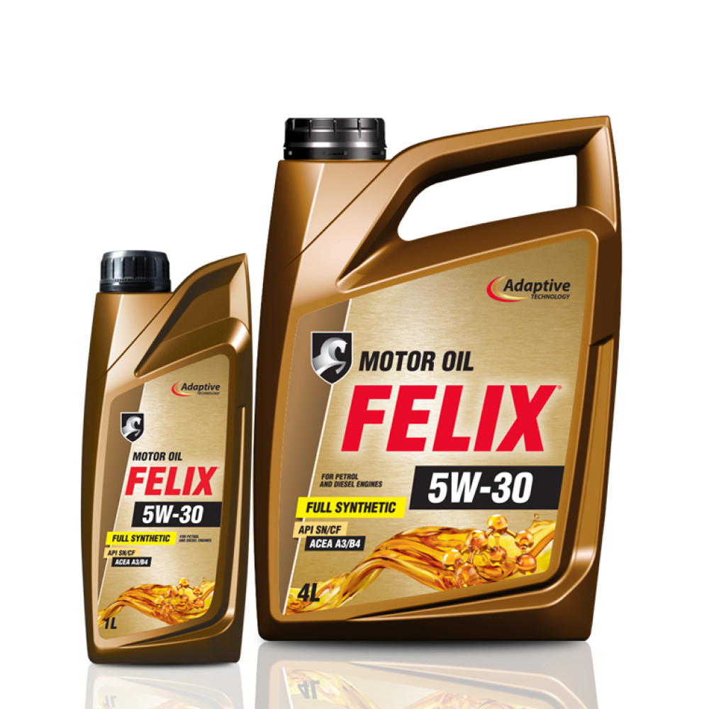 Изображение Моторное масло FELIX 5W-30 ACEA A3/B4, API SN/CF