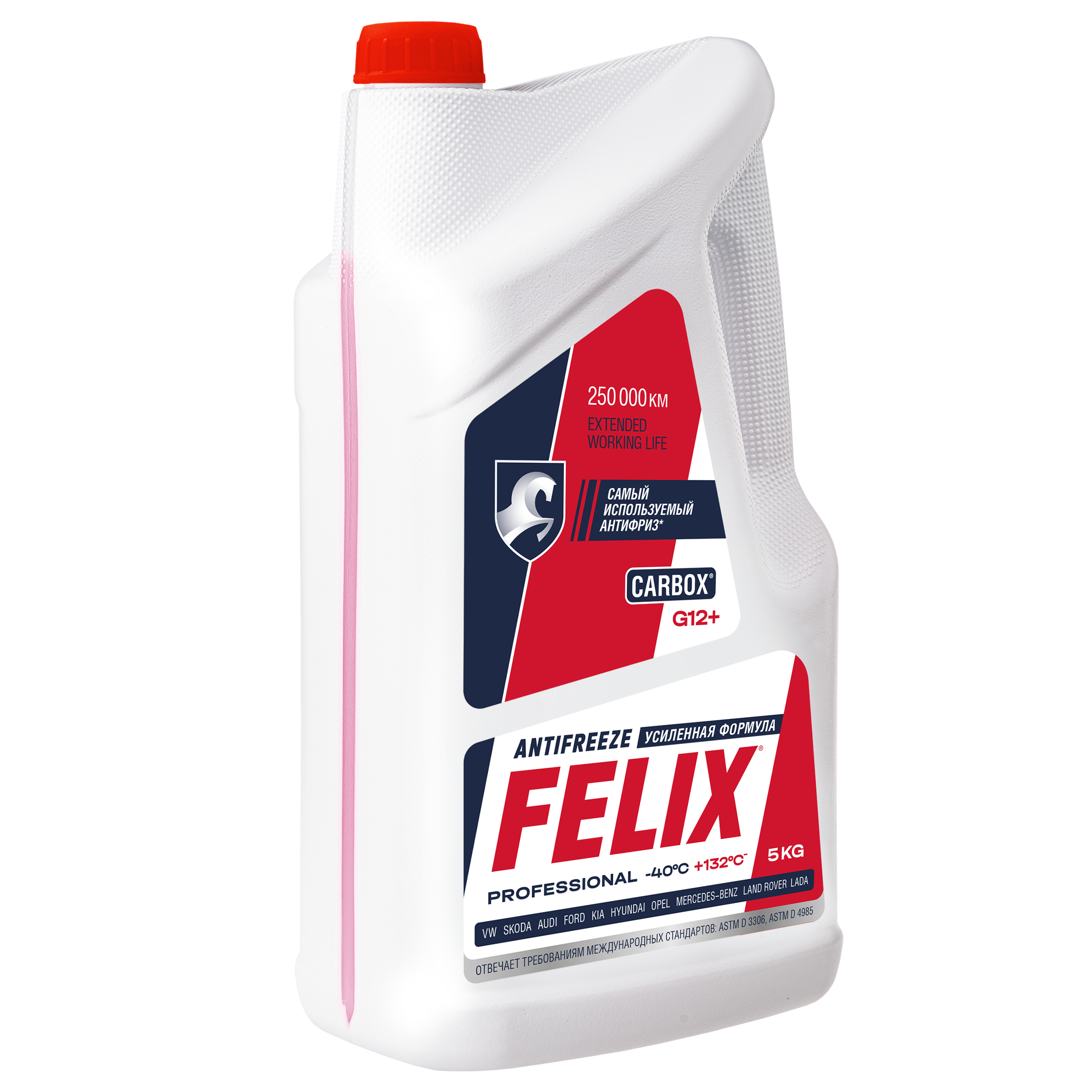 Изображение Антифриз FELIX Carbox G12+, красный №1