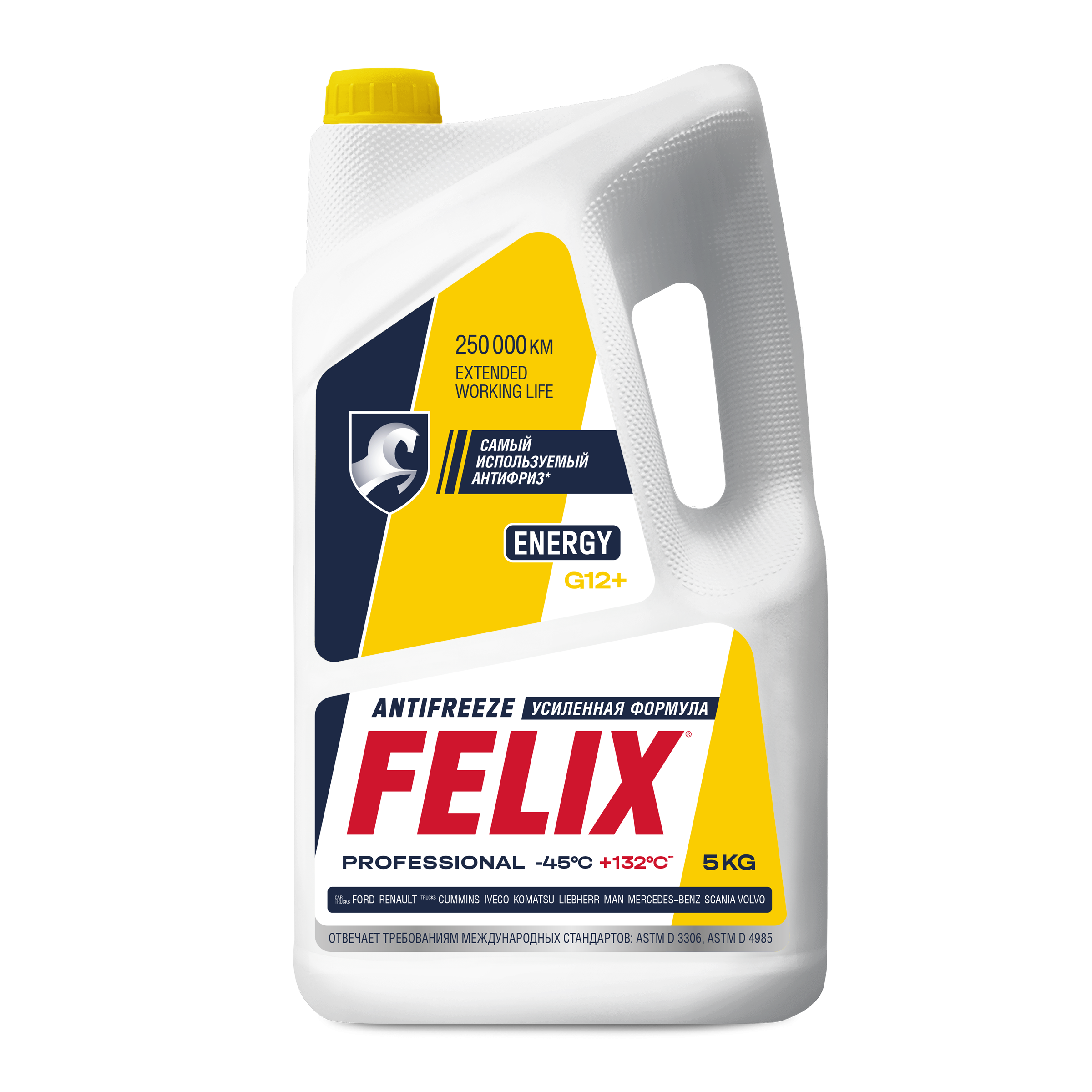Изображение Антифриз FELIX Energy G12+, желтый