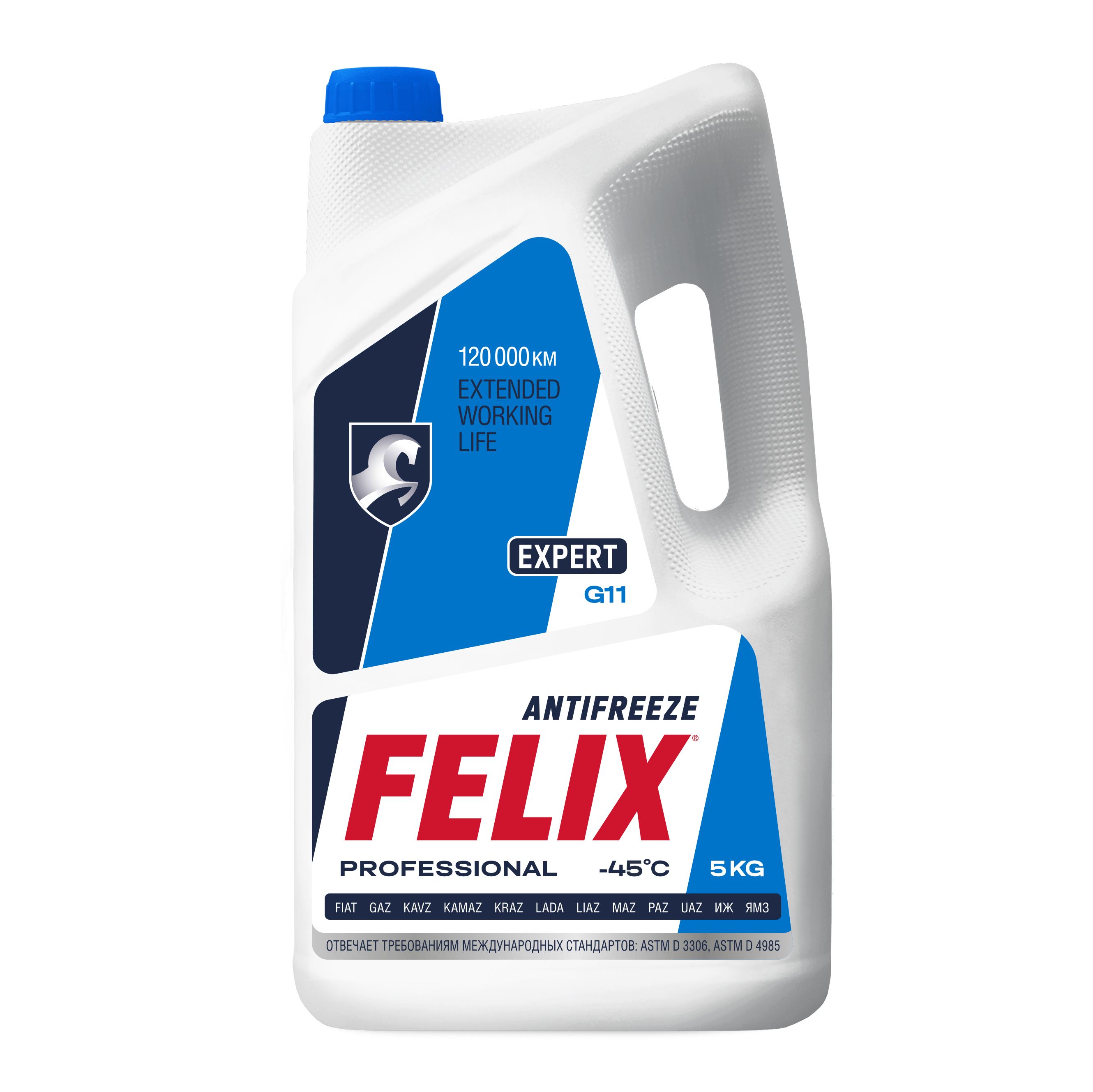Изображение Антифриз FELIX Expert G11, синий №1