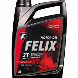 Моторное масло FELIX 2T для двухтактных бензиновых двигателях мотоциклов