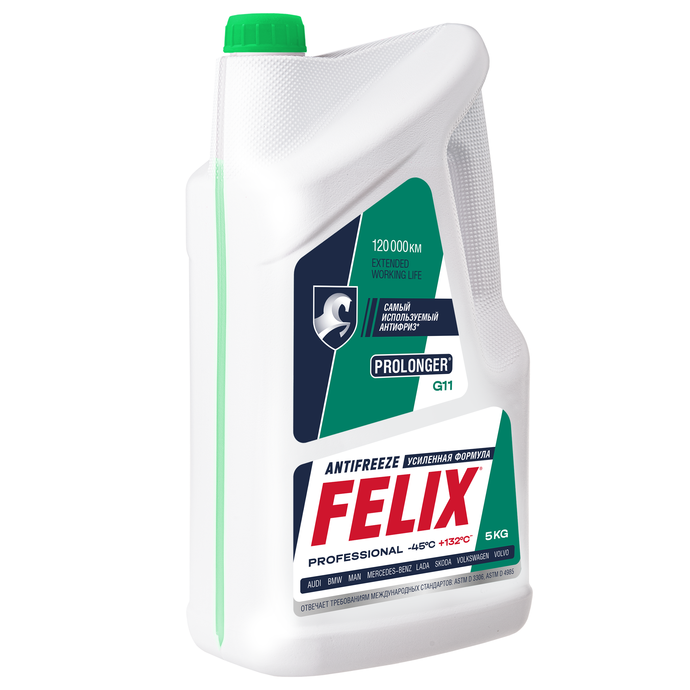 Изображение Антифриз FELIX Prolonger G11, зеленый №1