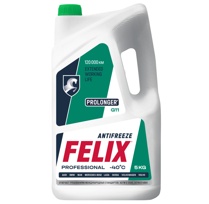 Изображение Антифриз FELIX Prolonger G11, зеленый №2