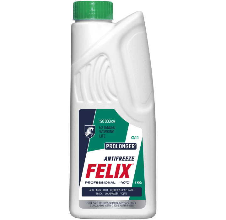 Изображение Антифриз FELIX Prolonger G11, зеленый