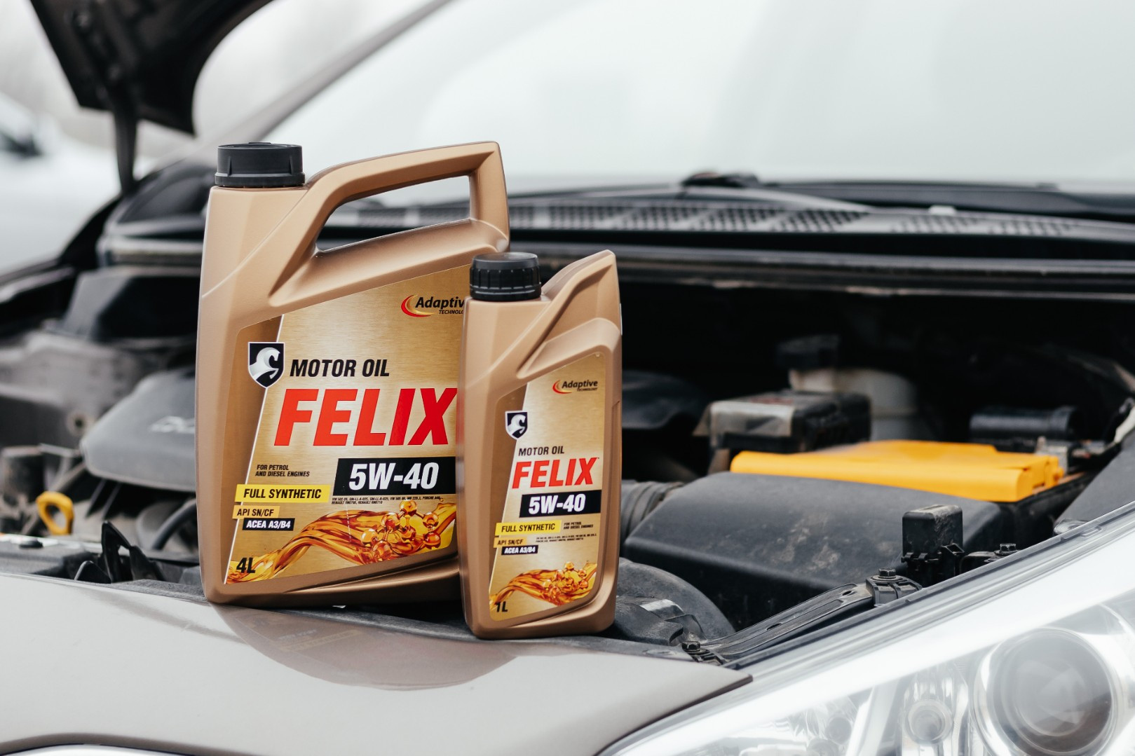 Изображение Моторное масло FELIX 5W-40 ACEA A3/B4 API SN/CF №1