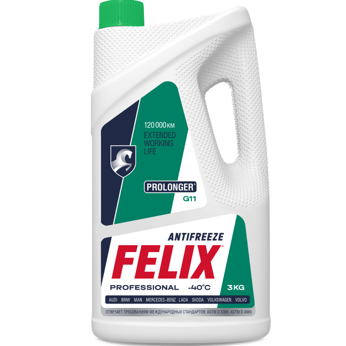 Изображение Антифриз FELIX Prolonger G11, зеленый №1