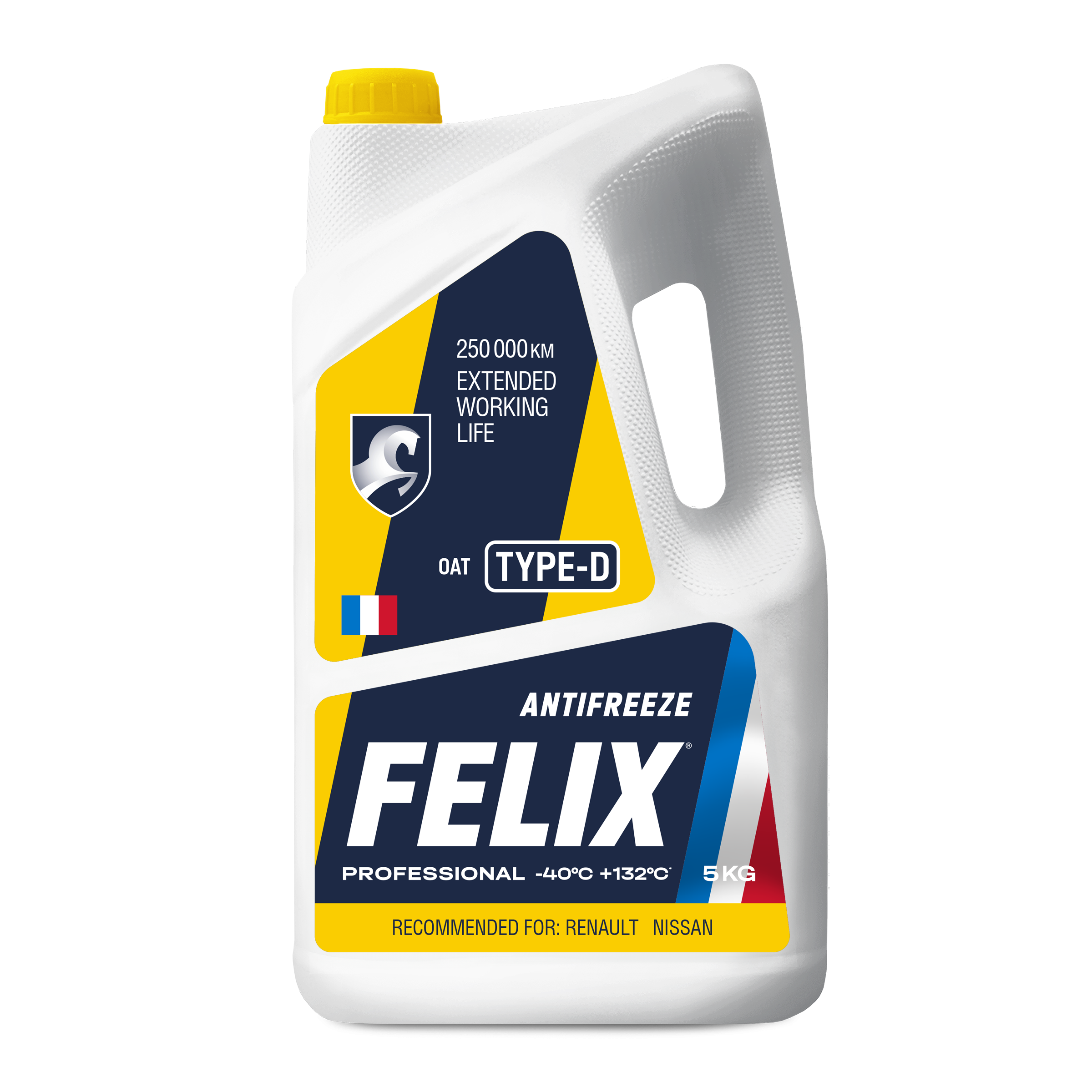 Изображение Антифриз FELIX TYPE-D G12+, желтый